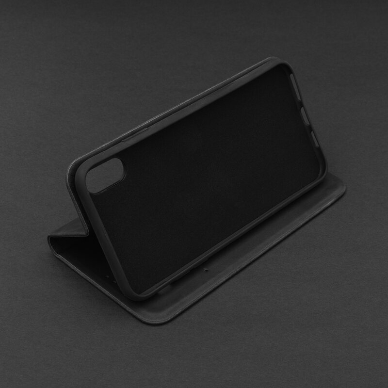 Husa iPhone XS Max Forcell Silk Wallet - Black