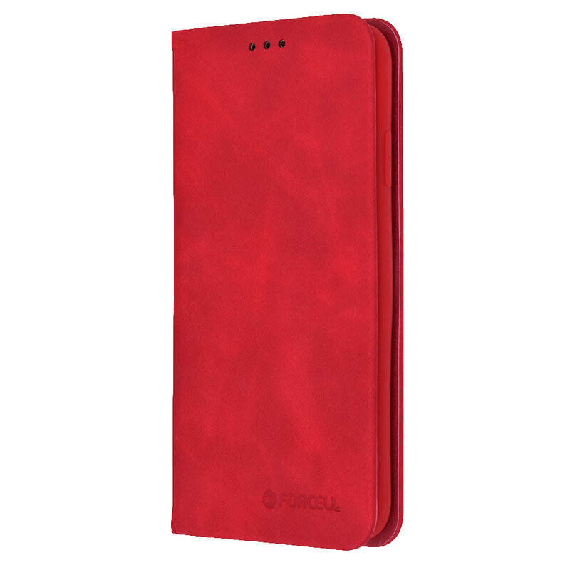 Husa iPhone XR Forcell Silk Wallet - Red