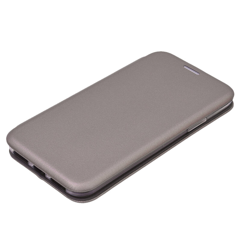 Husa iPhone XR Flip Magnet Book Type - Grey