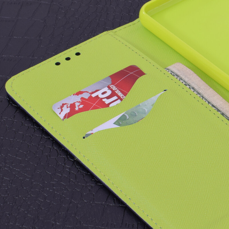 Husa Samsung Galaxy A40 Flip MyFancy - Albastru