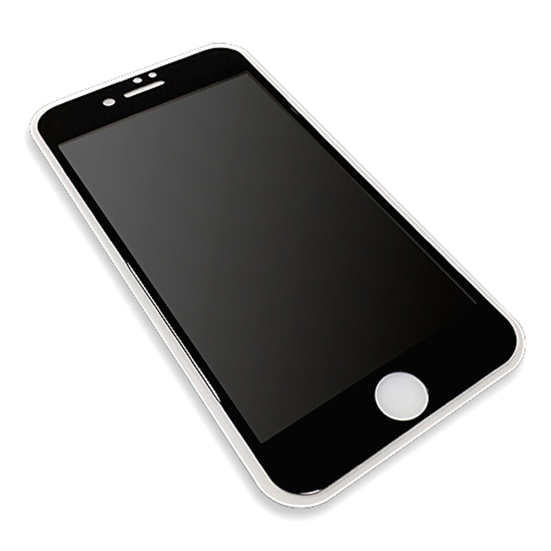 Folie Sticla iPhone 7 Lito Privacy Cu Rama - Negru