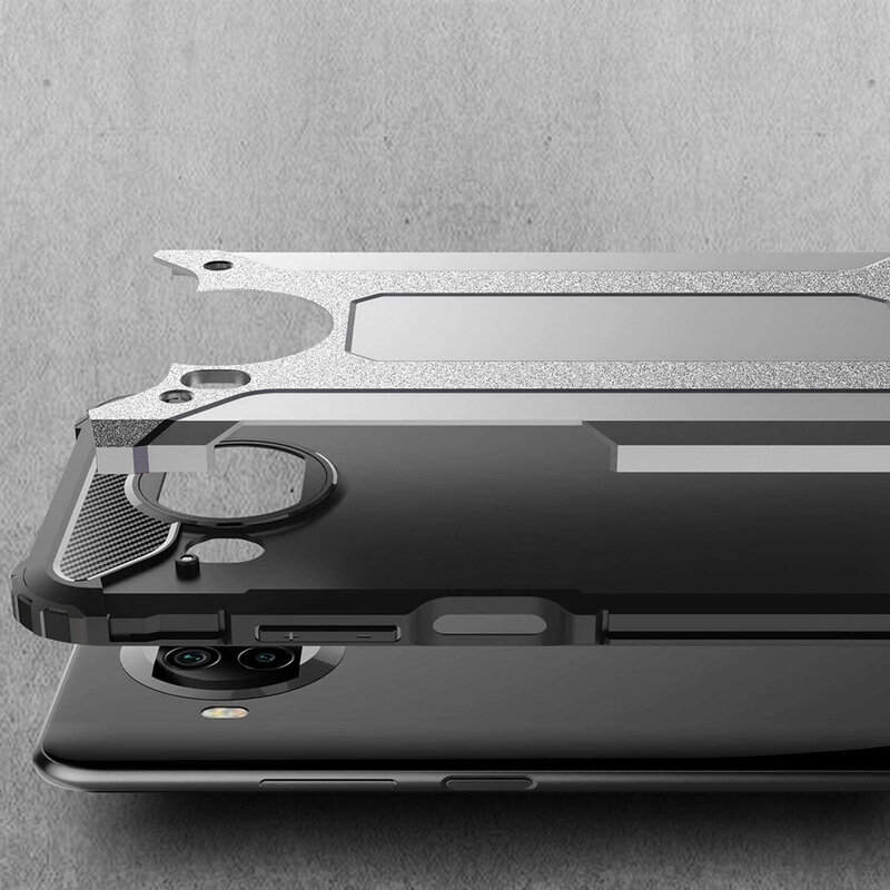 Husa Xiaomi Mi 10T Lite 5G Techsuit Hybrid Armor, negru