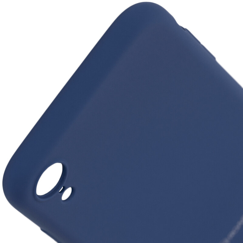 Husa iPhone XR Roar Colorful Jelly Case - Albastru Mat