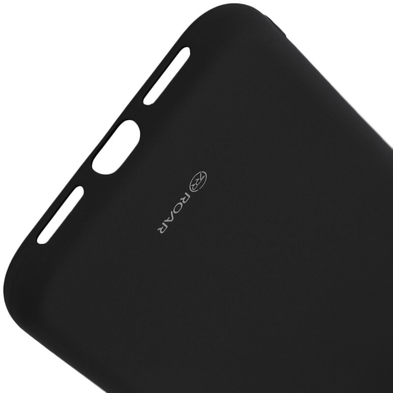 Husa iPhone XR Roar Colorful Jelly Case - Negru Mat