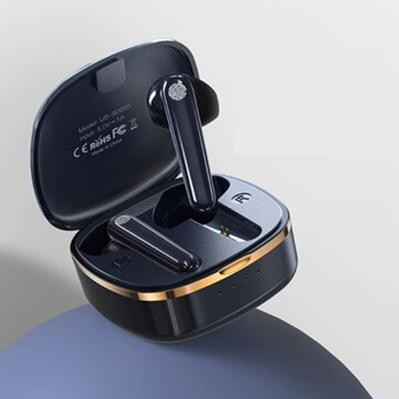 Casti in-ear wireless Usams, TWS earbuds, Bluetooth, albastru, BHUSD02