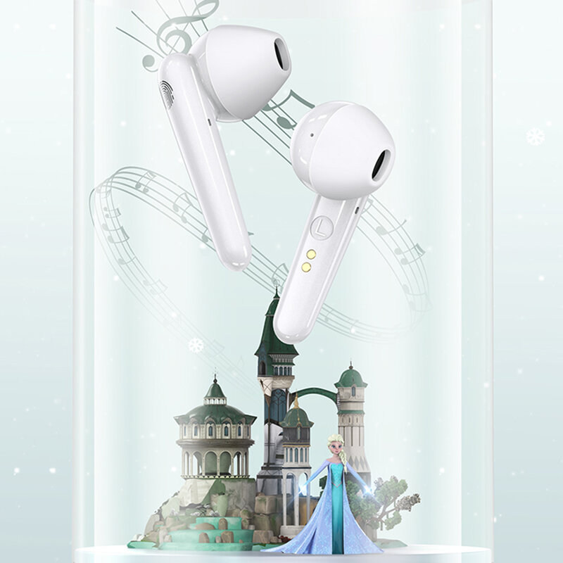 Casti in-ear wireless Usams, TWS earbuds, Bluetooth, alb, BHUSD01