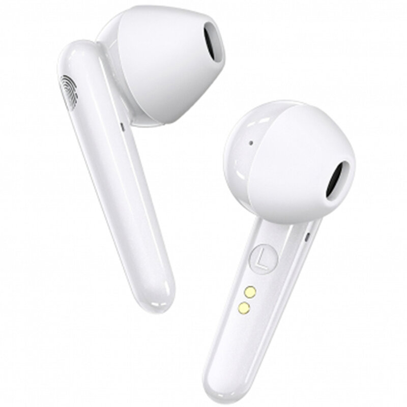 Casti in-ear wireless USAMS, TWS earbuds, Bluetooth, alb, BHUSD01