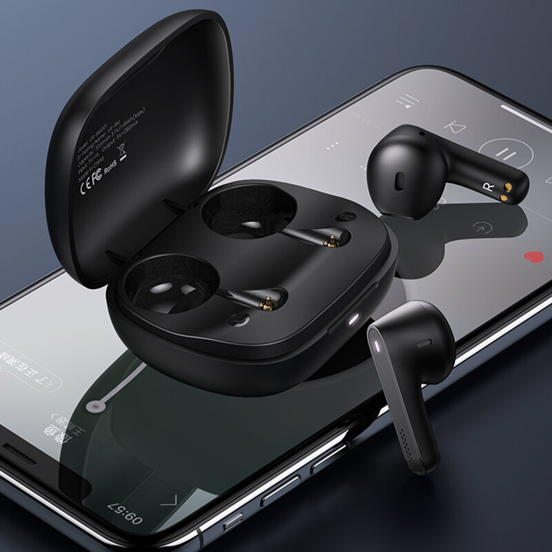 Casti in-ear wireless Usams, TWS earbuds, Bluetooth, negru, BHUSM02