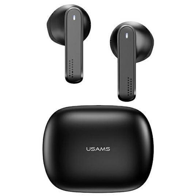 Casti in-ear wireless USAMS, TWS earbuds, Bluetooth, negru, BHUSM02