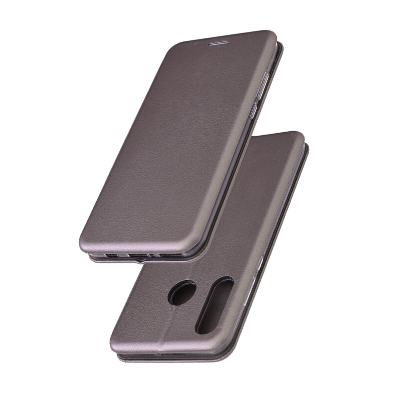 Husa Huawei P30 Lite Flip Magnet Book Type - Grey
