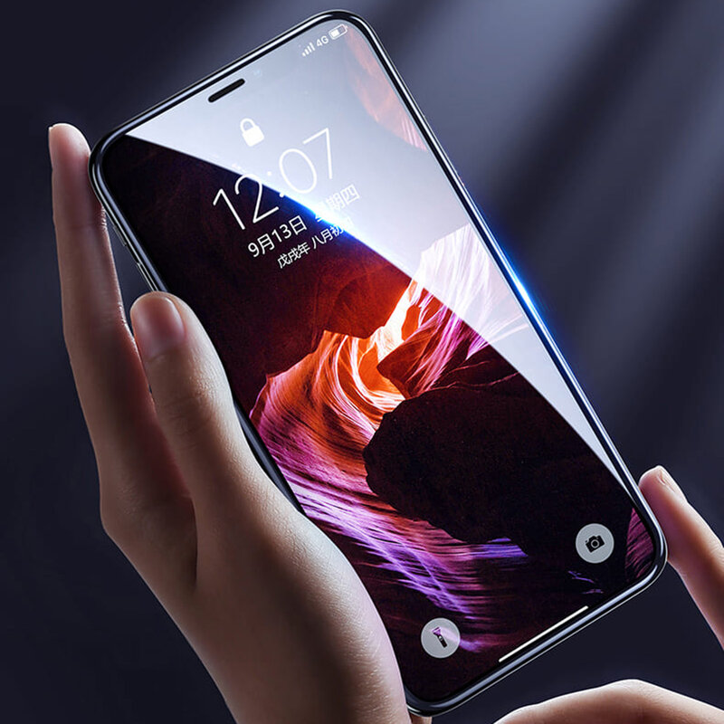 Folie Sticla Huawei Y6 2019 Lito Strongest Edges Cu Rama - Negru