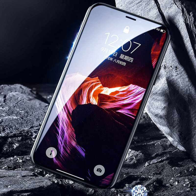 Folie Sticla Huawei Nova 5T Lito Strongest Edges Cu Rama - Negru