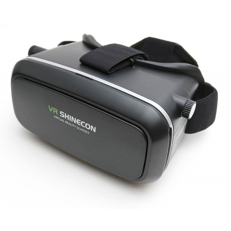 VR SHINECON Ochelari 3D Realitate Virtuala - Negru