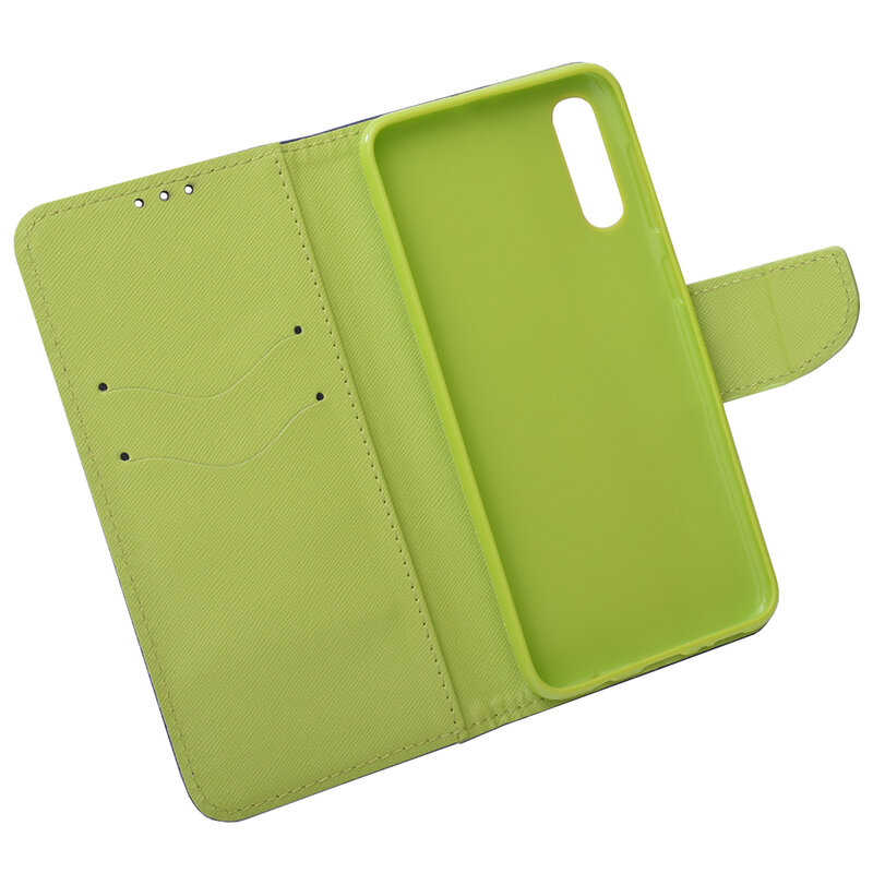 Husa Samsung Galaxy A50 Flip MyFancy - Albastru