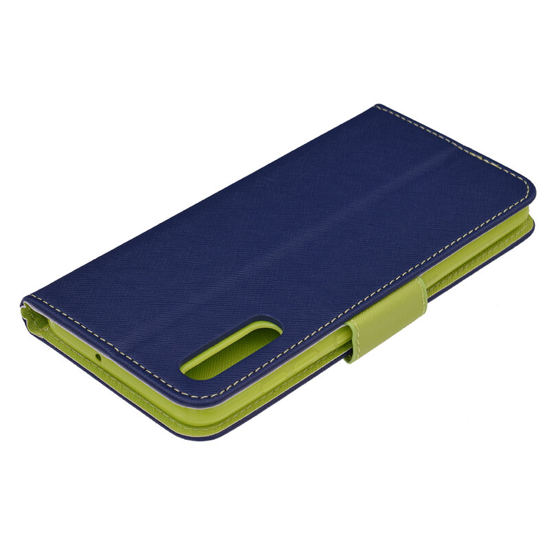 Husa Samsung Galaxy A50 Flip MyFancy - Albastru
