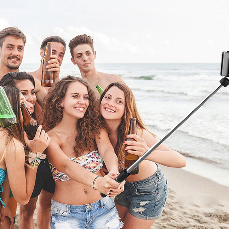 Suport Selfie Stick Mobster P50, tripod, telecomanda wireless, 3.5-6.2