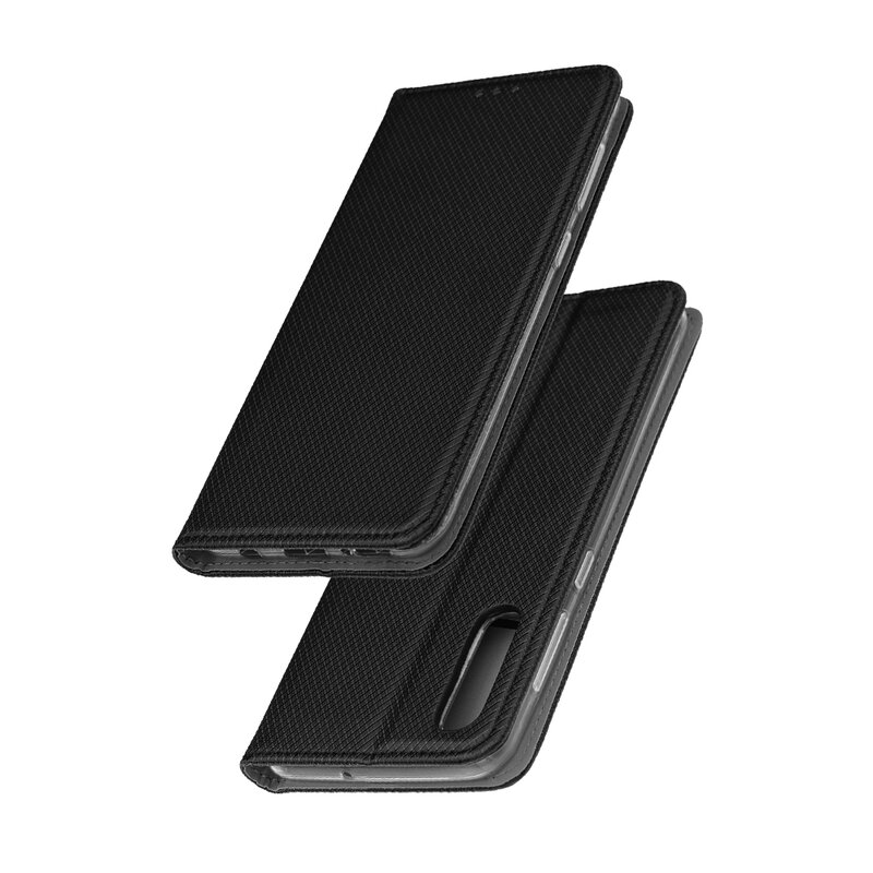Husa Smart Book Samsung Galaxy A50 Flip Negru