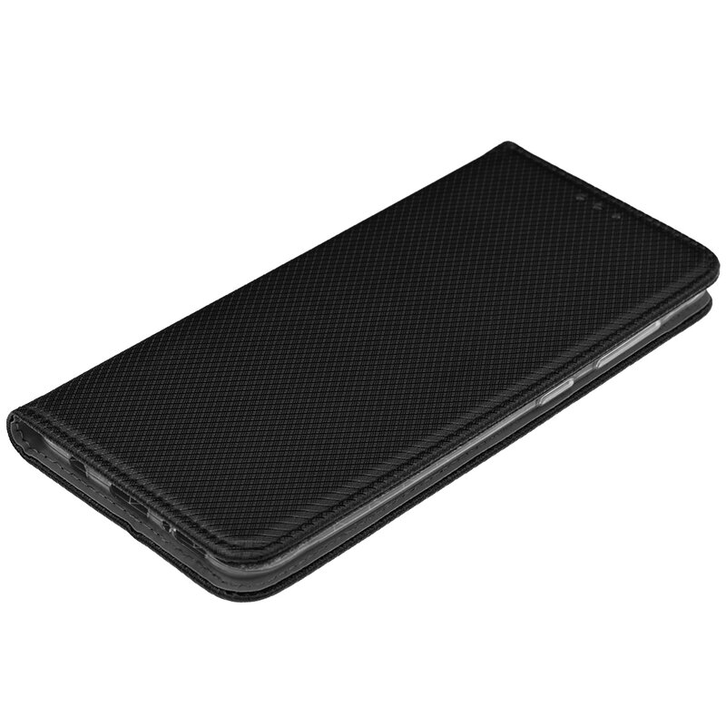 Husa Smart Book Samsung Galaxy A50 Flip Negru