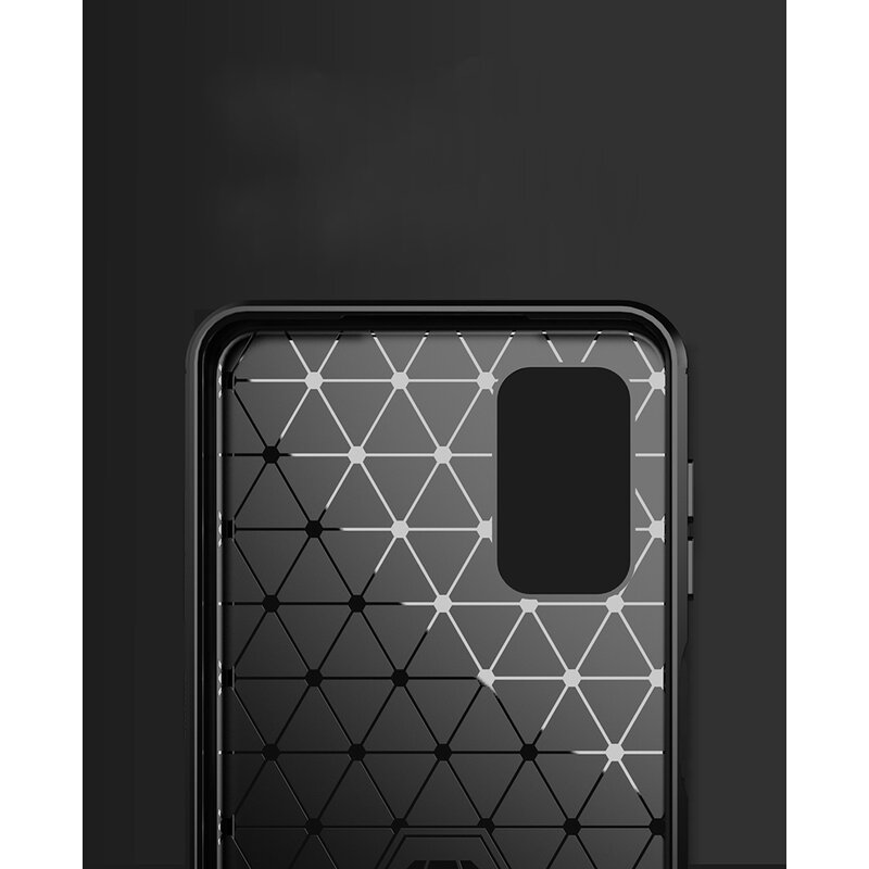 Husa Samsung Galaxy A32 5G Techsuit Carbon Silicone, negru