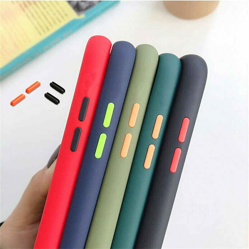 Husa Samsung Galaxy S21 Ultra 5G Mobster Chroma Cu Butoane Si Margini Colorate - Albastru