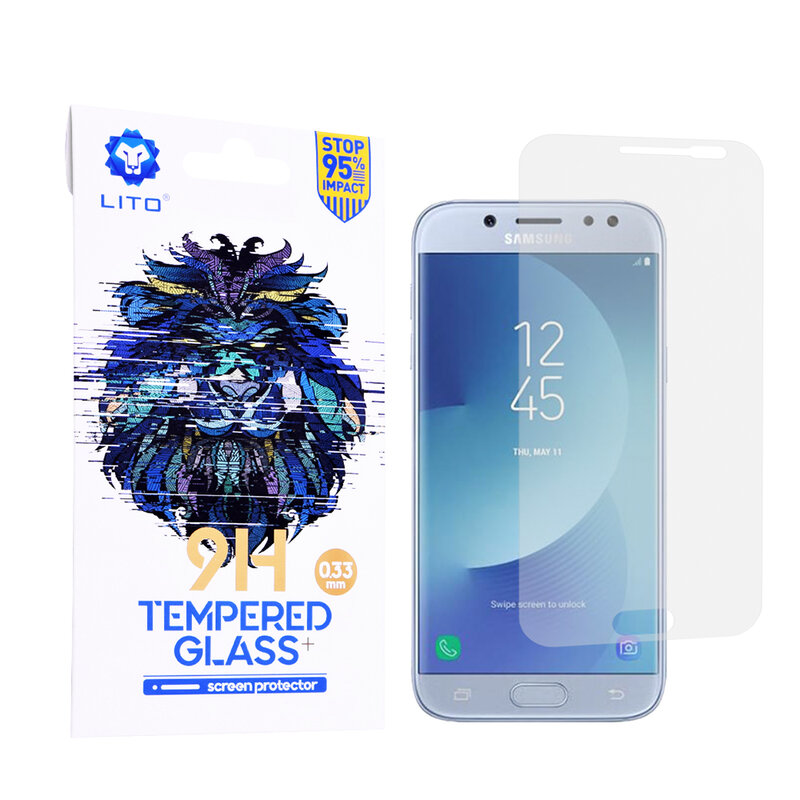 Ward Policeman Ruin Folie Sticla Samsung Galaxy J5 2017 J530, Galaxy J5 Pro 2017 Lito 9H  Tempered Glass - Clear - CatMobile