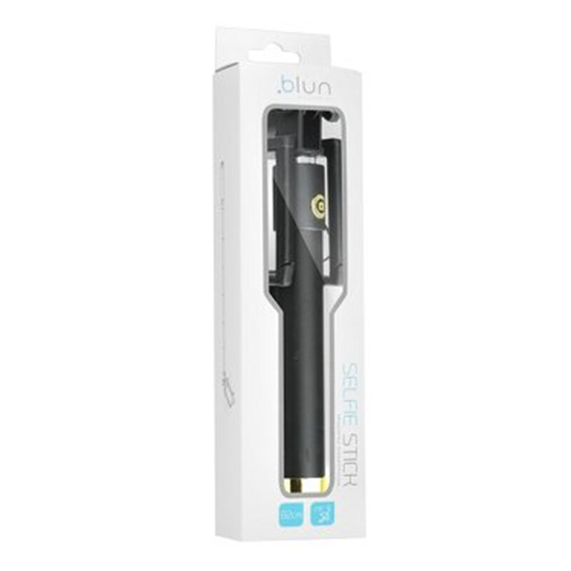 Suport Selfie Stick Conexiune Jack 3.5mm Blun - Negru