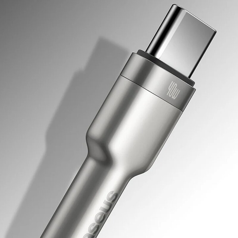 Cablu de date Baseus, USB la Type-C, 40W, 5A, 100cm, negru, CATJK-A01