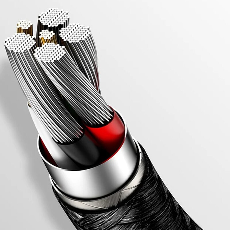 Cablu de date Baseus, USB la Type-C, 40W, 5A, 100cm, negru, CATJK-A01