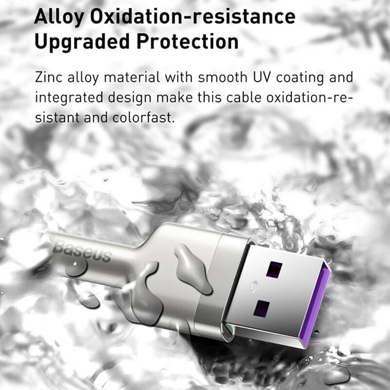 Cablu de date Baseus, USB la Type-C, 40W, 5A, 100cm, negru, CATJK-A01