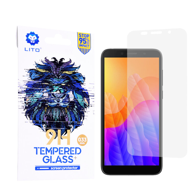 Folie Sticla Huawei Y5p Lito 9H Tempered Glass - Clear