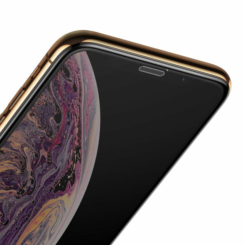 Folie Sticla iPhone 11 Pro Max Baseus Speaker Dust Protector -SGAPIPH65-WA01- Negru