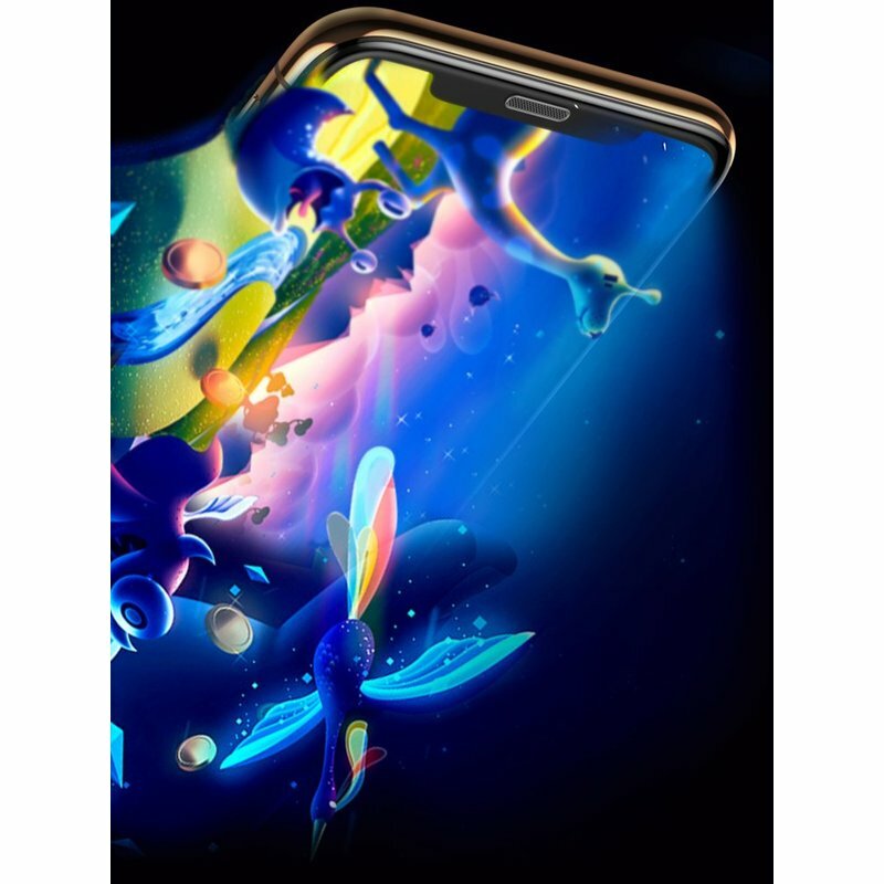 Folie Sticla iPhone 11 Pro Max Baseus Speaker Dust Protector -SGAPIPH65-WA01- Negru