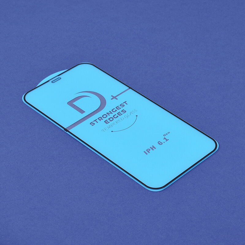 Folie Sticla iPhone 12 Pro Lito Strongest Edges Cu Rama - Negru