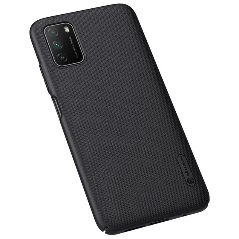 Husa Xiaomi Poco M3 Nillkin Super Frosted Shield, negru