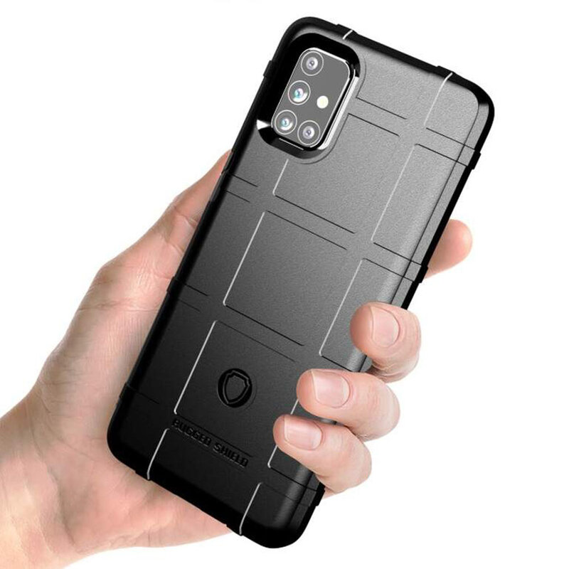 Husa Samsung Galaxy M31s Mobster Rugged Shield - Albastru