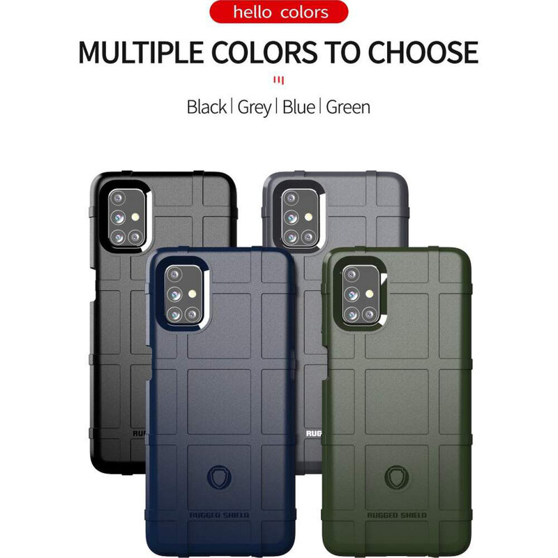 Husa Samsung Galaxy M31s Mobster Rugged Shield - Albastru