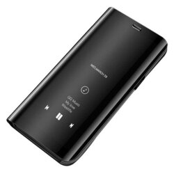 Husa Motorola Moto G9 Play Flip Standing Cover - Negru