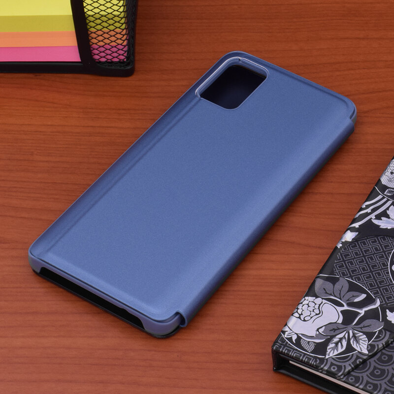 Husa Samsung Galaxy A51 Flip Standing Cover - Blue