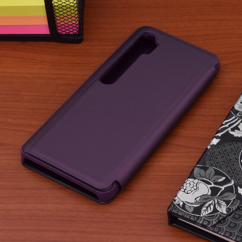 Husa Xiaomi Mi Note 10 Pro Flip Standing Cover - Purple