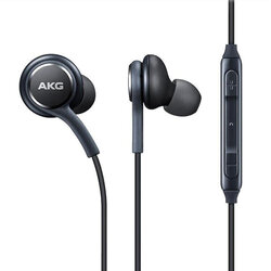 Casti in-ear originale Samsung AKG, microfon, Jack 3.5mm, negru, bulk, EO-IG955