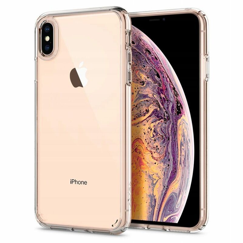 Husa iPhone XS Max Spigen Ultra Hybrid - Crystal Clear