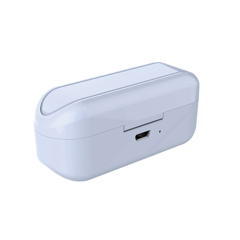 Casti in-ear wireless Gjby, TWS earbuds, Bluetooth, albastru, TWS-02