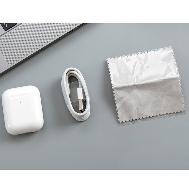 Casti in-ear wireless Gjby, TWS earbuds, Hi-Fi, CVC, DSP, Bluetooth, alb, CA-2