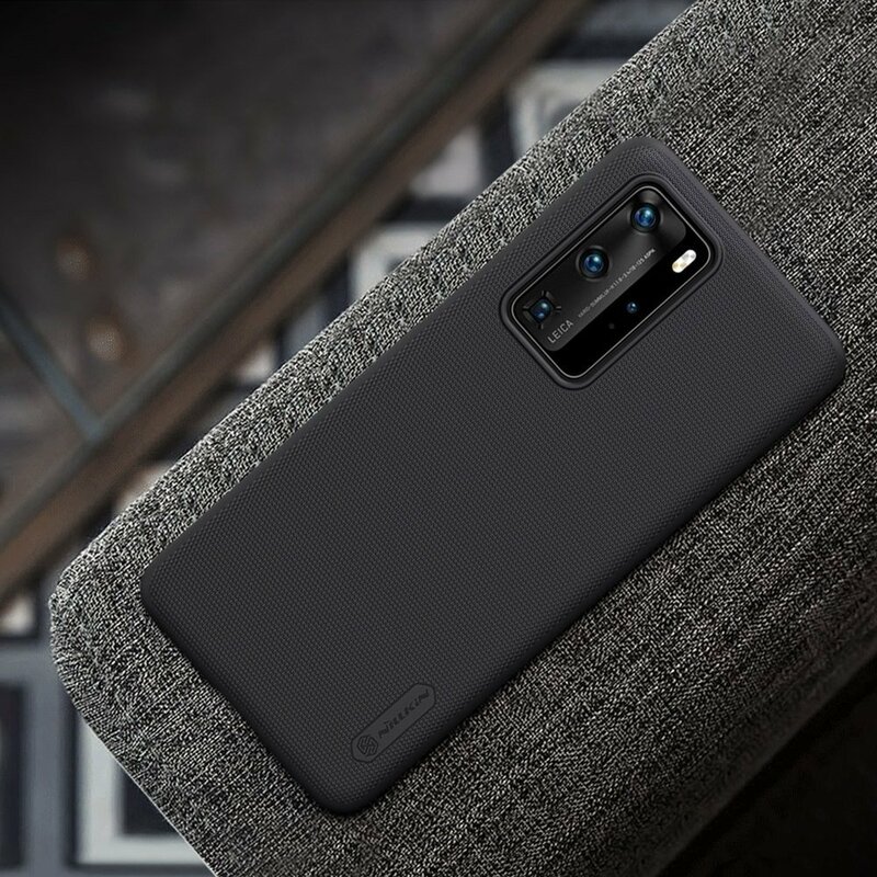 Husa Huawei P40 Pro Nillkin Super Frosted Shield, auriu