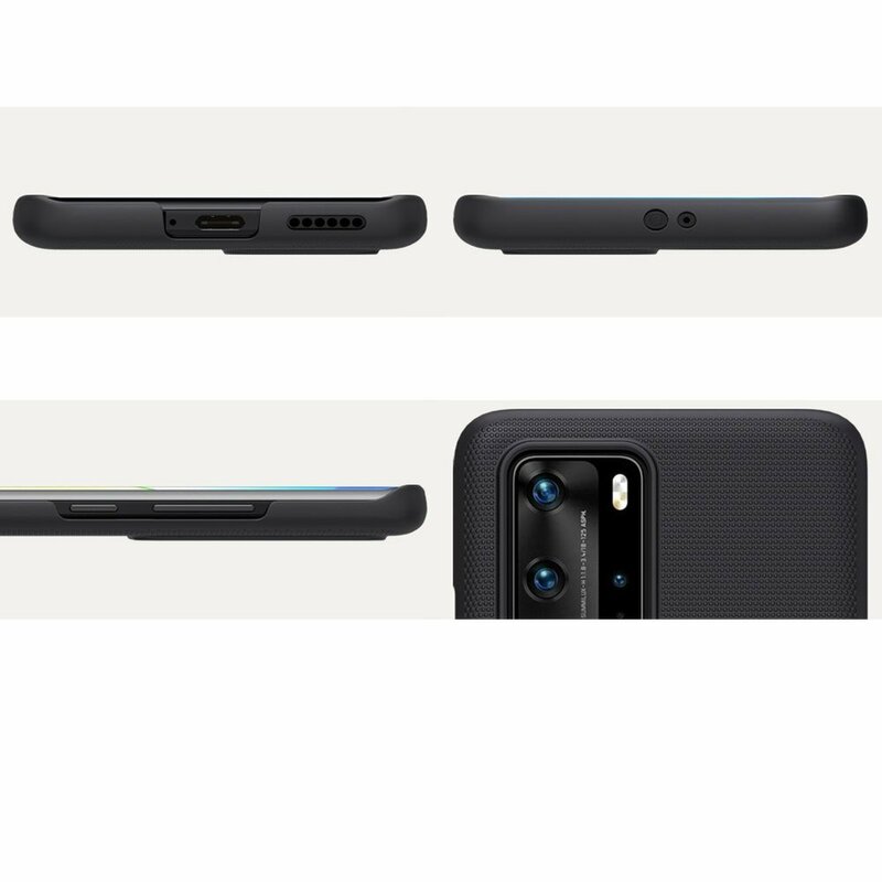 Husa Huawei P40 Pro Nillkin Super Frosted Shield, auriu