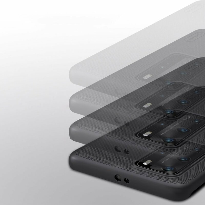 Husa Huawei P40 Pro Nillkin Super Frosted Shield, auriu