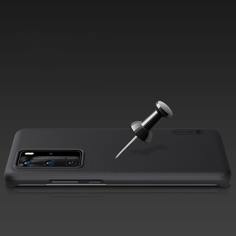 Husa Huawei P40 Pro Nillkin Super Frosted Shield, auriu