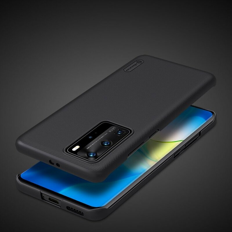 Husa Huawei P40 Pro Nillkin Super Frosted Shield, auriu