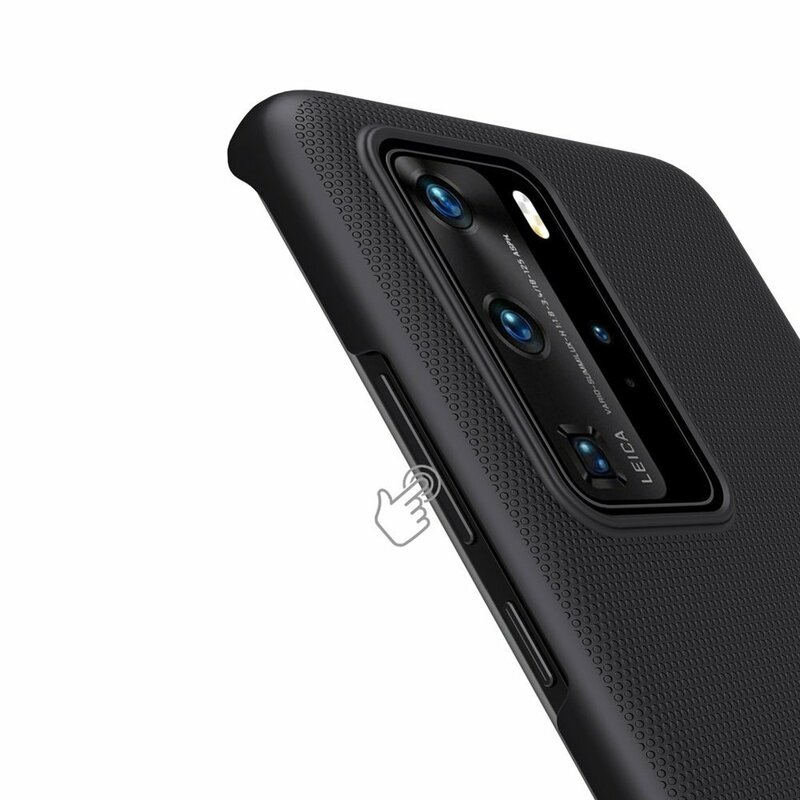 Husa Huawei P40 Pro Nillkin Super Frosted Shield, auriu