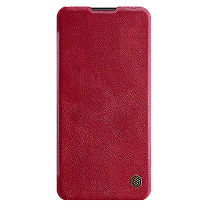 Husa Xiaomi Redmi 10X Pro 5G Nillkin QIN Leather, rosu